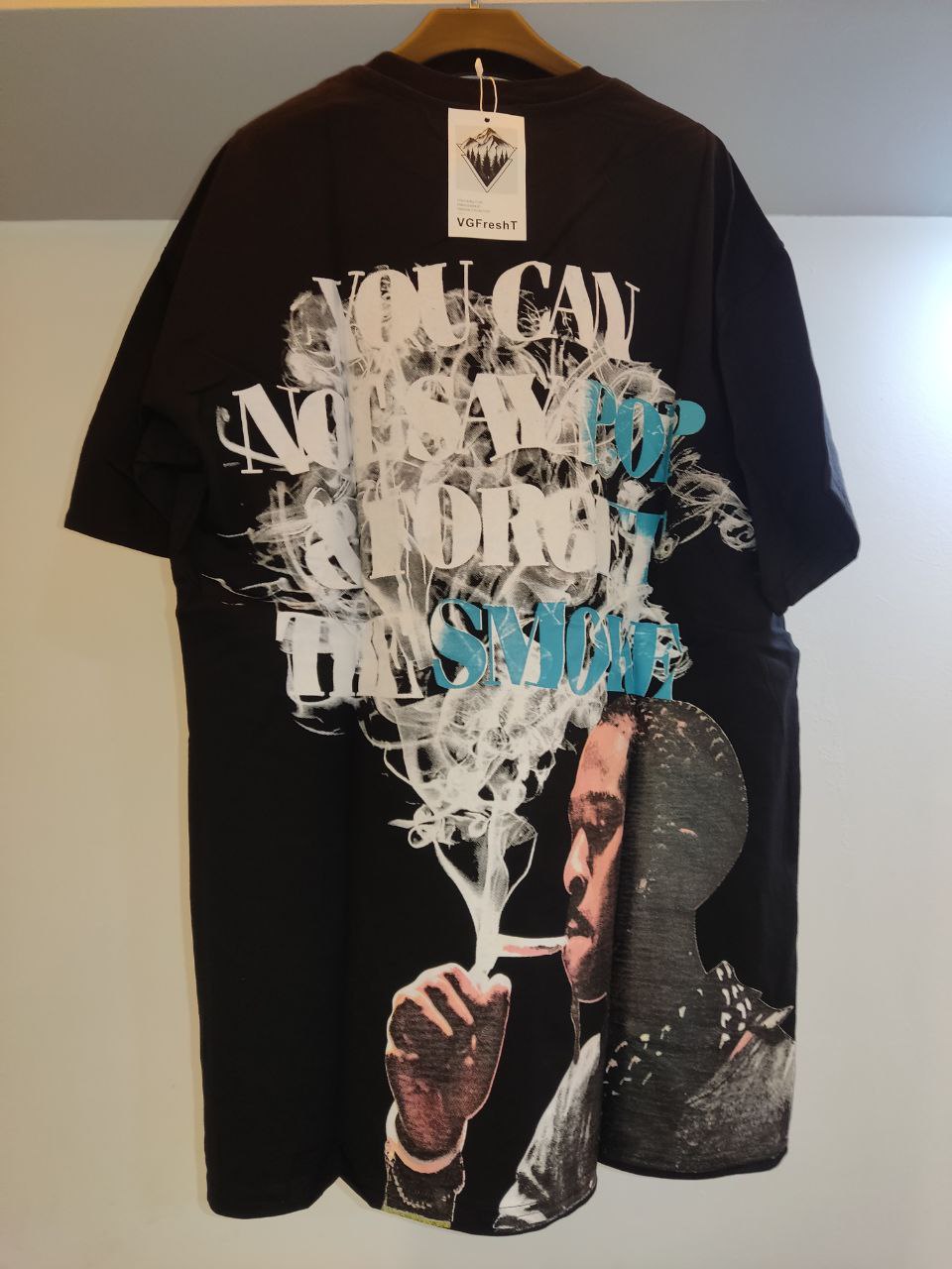 تیشرت طرح smoke