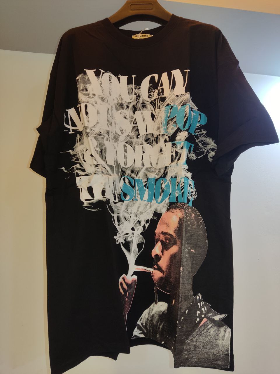 تیشرت طرح smoke