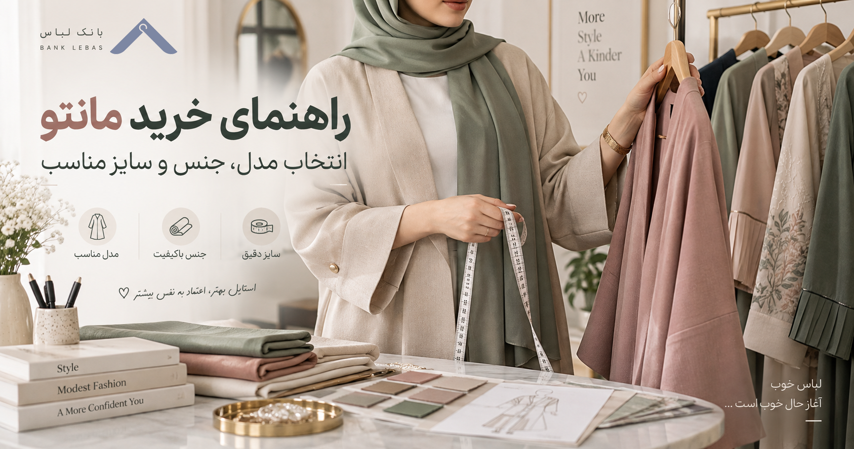 راهنمای خرید مانتو؛ انتخاب مدل، جنس و سایز مناسب | بانک لباس