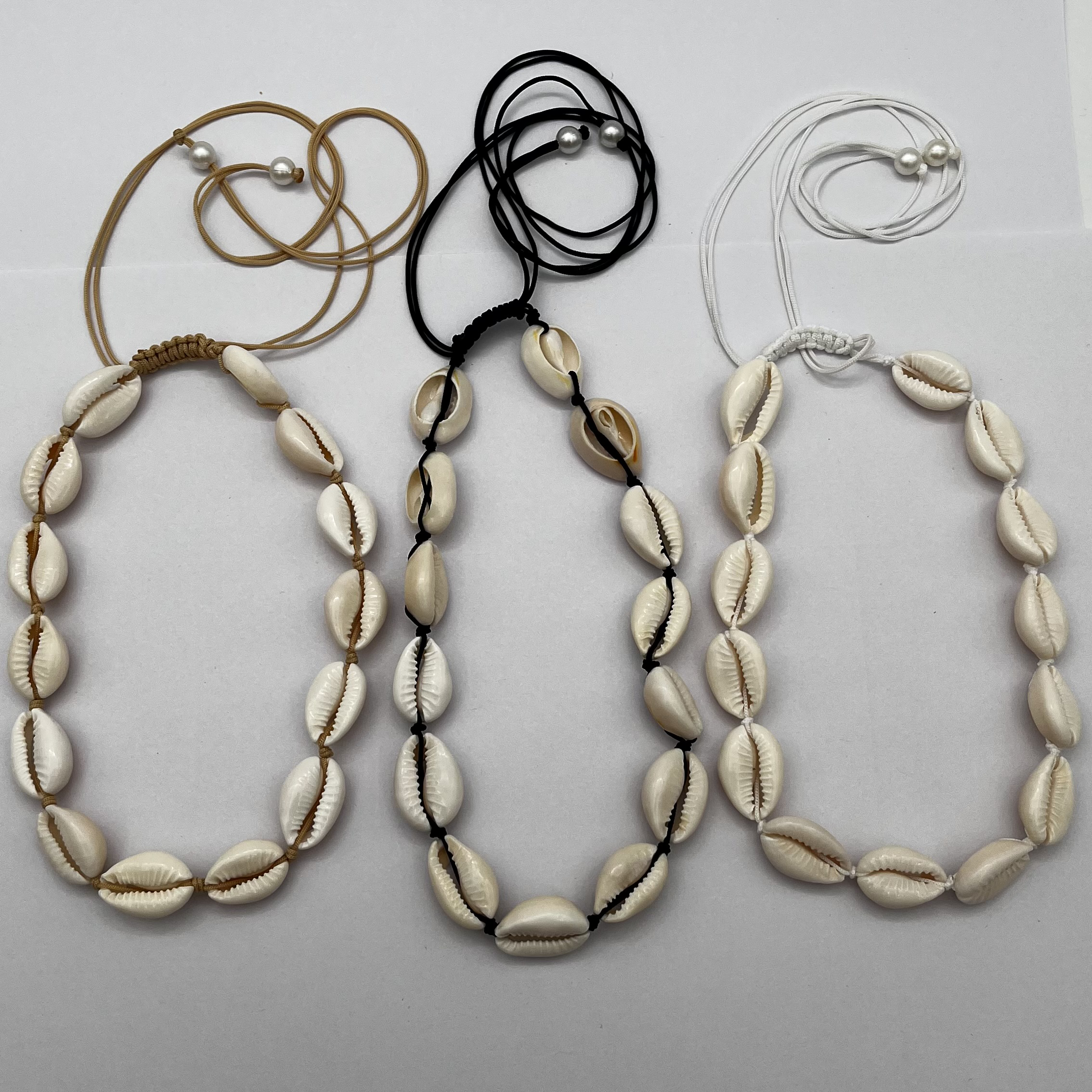 گردنبند صدف طبیعی
