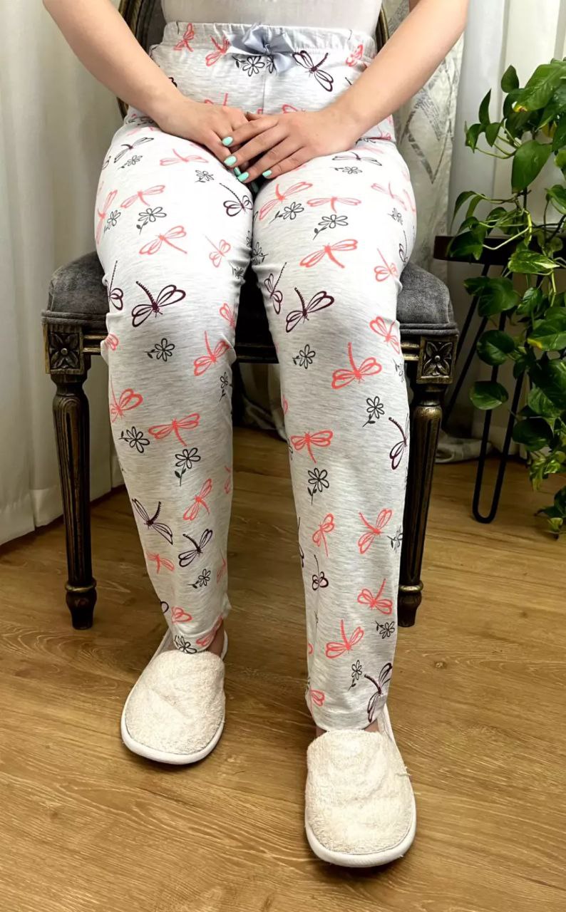 شلوار راحتی طرح سنجاقک