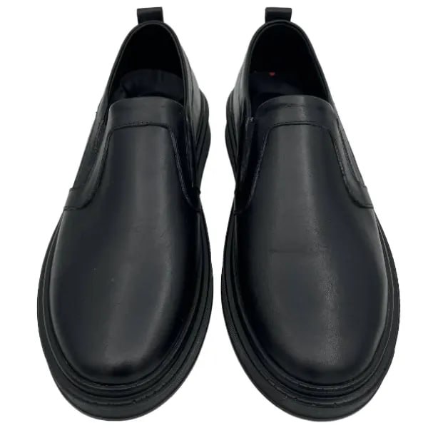 کفش راحتی مردانه چرم طبیعی رنگ مشکی