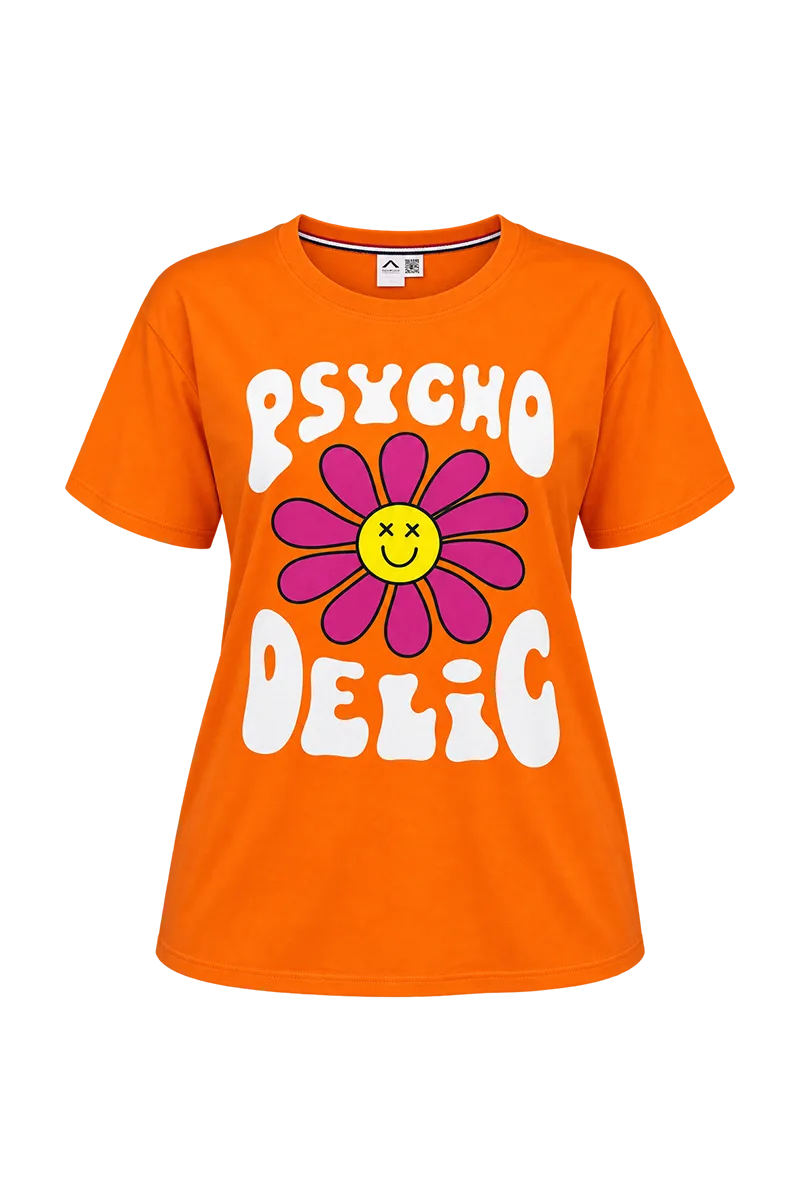 تیشرت لانگ  زنانه psycho