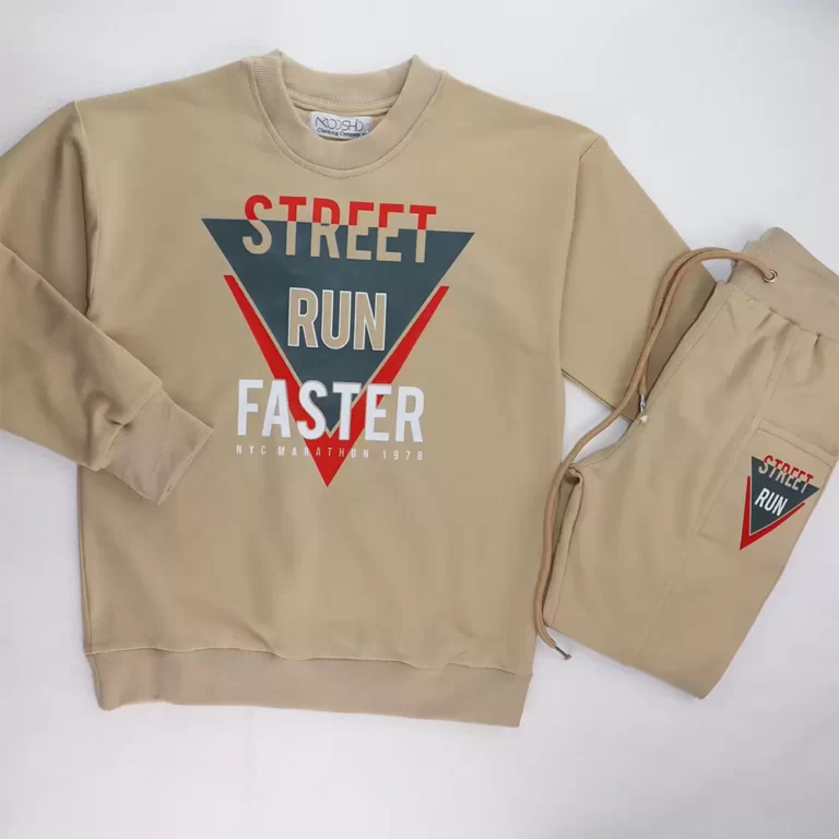ست اسپرت طرح Street run faster کد 1317010609